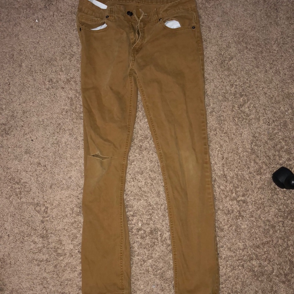 Kaki Pants, Size 30. One tear